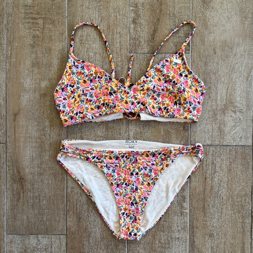 Roxy Ditsy Floral Bikini Set